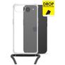 My Style Loop Transparente iPhone 16e TPU flexível Capa com cordão - Transparente