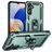 Mobigear Armor ring Samsung Galaxy A16 Plástico rígido Capa traseira Antichoque com anel - Verde