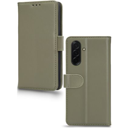 Mobilize Premium Gelly Samsung Galaxy A37 Pungetui med Seddelrum - Grøn