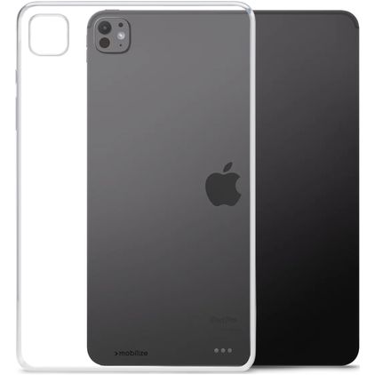 Mobilize Gelly iPad Air 13 palců (2025) Flexibilní TPU Zadní kryt - Průhledná