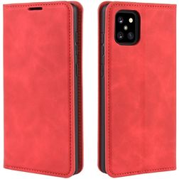 Mobigear Retro Slim Samsung Galaxy Note 10 Lite Etui z klapką typu portfel - Czerwony