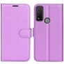Mobigear Classic TCL 20 R 5G Lompakkokotelo + Setelitasku - Violetti