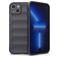 Mobigear Bumpy iPhone 14 Plus Fleksibel TPU Bagsidecover - Koksgrå