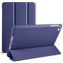 Mobigear Tri-Fold Gel iPad Air 2 (2014) TPU / Kunstlæder Pungetui - Mørkeblå