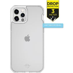 ITSKINS HybridFrost Transparente iPhone 12 Pro Max Funda Plástico rígido Carcasa Antigolpes - Transparente