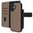 Mobiparts iPhone 17 Cover Vera pelle Cover a libro 2 in 1 con guscio estraibile a portafoglio - Taupe
