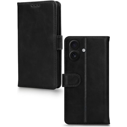 Mobilize Premium Gelly iPhone 17 Plånboksfodral med sedelfack - Svart