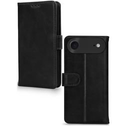 Mobilize Wallet iPhone Air Äkta läder Plånboksfodral med sedelfack - Svart