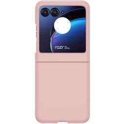 Mobigear Colors Motorola Razr 50 Hardcase Etui plecki - Różowy