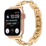 Mobigear Paris Steel Apple Watch Strap Butterfly closure - 49/46/45/44 mm - Gold