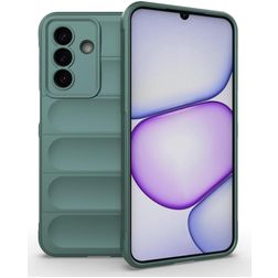 Mobigear Bumpy Samsung Galaxy A27 TPU flexível Capa traseira - Verde