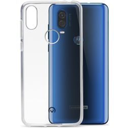 Mobilize Gelly Transparente Motorola One TPU flexible Carcasa - Transparente