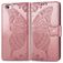 Mobigear Butterfly iPhone 17e Lompakkokotelo + Setelitasku - Ruusukulta