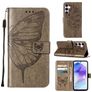 Mobigear Butterfly Samsung Galaxy A55 Etui z klapką typu portfel - Szary