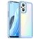 Mobigear Crystal OPPO Reno 7 Lite Fodral Hårdplast Skal - Transparent / Blå