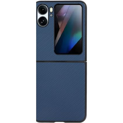 Mobigear Excellent OPPO Find N2 Flip Plástico rígido Capa traseira - Azul