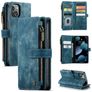 CaseMe C30 iPhone 13 Wallet case - Blue