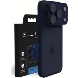Elite iPhone 17 Pro Max Aluminio Protector de cámara - Compatible con fundas - Azul
