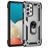 Mobigear Armor Ring Samsung Galaxy A53 Hard Case Back cover Shockproof with Ring Holder - Silver