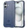 Mobigear Rugged Shield iPhone 16 Flexibel TPU Skal Stötsäkert - Blå