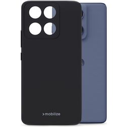 Mobilize Rubber Gelly Motorola Edge 60 Fusion TPU flessibile Back cover - Nero