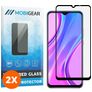 Mobigear Premium Xiaomi Redmi 9 Cristal templado Protector de pantalla - Compatible con fundas - Negro (pack de 2)