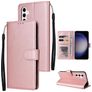 Mobigear Wallet Samsung Galaxy S26 Plus Plånboksfodral med sedelfack - Roséguld