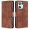 Mobigear Croco OPPO Reno 8 Pro 5G Wallet case - Brown