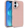 Mobigear Bio iPhone 16 Plus Ekologický materiál Zadní kryt - Růžová