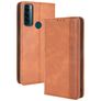 Mobigear Sensation TCL 20 SE Wallet case - Brown
