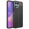 Mobigear Luxury HONOR X8 TPU flexível Capa traseira - Preto
