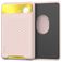 Mobigear Pocket Tarjetero Silicona - 2 tarjetas - Compatible con MagSafe - Rosa