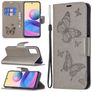 Mobigear Butterfly POCO M3 Pro Etui z klapką typu portfel - Szary
