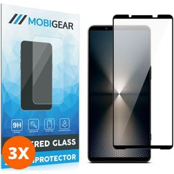 Mobigear Premium Sony Xperia 1 VI Härdat glas Skärmskydd - Skalvänligt (3-pack)