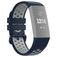 Mobigear Sport Plus Buckle Silicone Fitbit Charge 4 Strap Buckle closure - Dark Blue