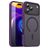 Mobigear Shockproof iPhone 17 Pro Max MagSafe Hårdt Bagsidecover - Crystal Purple