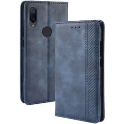 Mobigear Sensation Xiaomi Redmi Note 7 Knížkové pouzdro Peněženka - Modrá