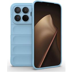 Mobigear Bumpy Xiaomi 15T Pro Flexibilní TPU Zadní kryt - Modrá
