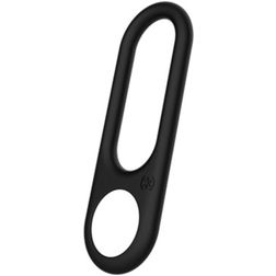 Speck Sililoop Apple AirTag Cover Silicone flessibile Etichetta per bagaglio - Nero