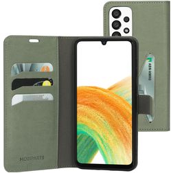 Mobiparts Classic Wallet Samsung Galaxy A33 Etui z klapką typu portfel - Stone Green