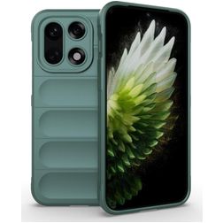Mobigear Bumpy OnePlus 15 TPU flessibile Back cover - Verde