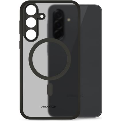 Mobilize Hybrid Samsung Galaxy A37 MagSafe Funda Plástico rígido Carcasa Antigolpes - Negro