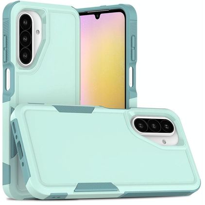 Mobigear Heavy Armor Samsung Galaxy A26 Funda Plástico rígido Carcasa Antigolpes - Verde