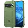 Mobigear Rugged Shield Google Pixel 9 Flexibilní TPU Zadní kryt odolný proti nárazům - Zelená
