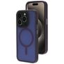 Mobiparts Hardcover iPhone 15 Pro MagSafe Hårdt Bagsidecover - Satin Purple