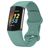 Mobigear Sport Dual Pasek Silikon do Fitbit Charge 5 Zapięcie na bolczyk - Zielony