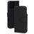 Mobiparts Wallet iPhone 16 Pro Max MagSafe Piel auténtica Funda tipo libro Cartera - Negro