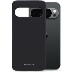 Mobilize Rubber Gelly Google Pixel 11 Pro TPU flexível Capa traseira - Preto