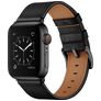 Mobigear Firenze Pelle Apple Watch Cinturino Fibbia ad ardiglione - 42/41/40/38 mm - Nero