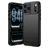 Mobigear Brushed Slim iPhone 18 Pro Max Fleksibel TPU Bagsidecover - Sort